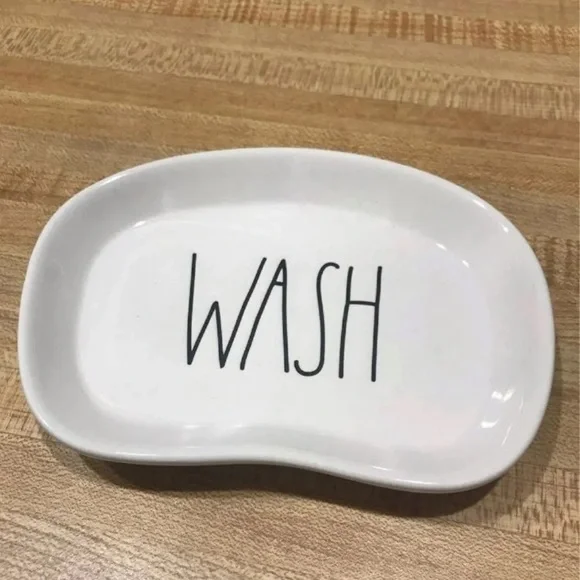 Rae Dunn WASH Soap Dish - Picture 1 of 4